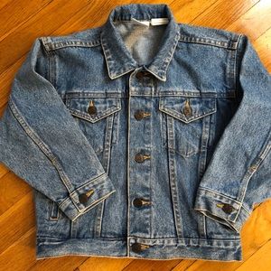 Disney Mickey Mouse & friends jean jacket sz 8 boy